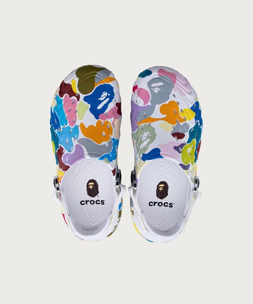 A BATHING APE（アベイシングエイプ） サンダル BAPE X CROCS ECHO