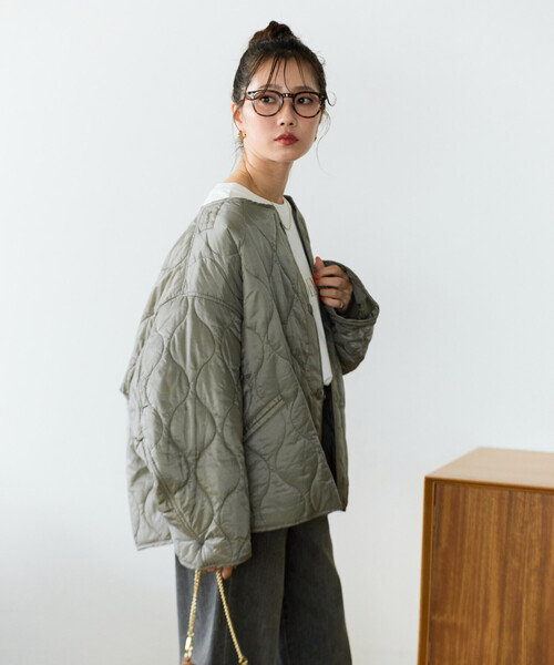フリークスストア M65 モッズコートショート F カーキ FREAK'S STORE（フリークスストア） モッズコート コート 「シリーズ