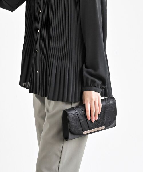 バッグ クラッチバッグ レース×サテン2WAYクラッチBAG|ZOZOTOWN PayPayモール店|09