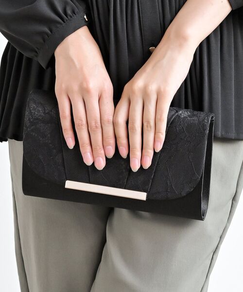 バッグ クラッチバッグ レース×サテン2WAYクラッチBAG|ZOZOTOWN PayPayモール店|10