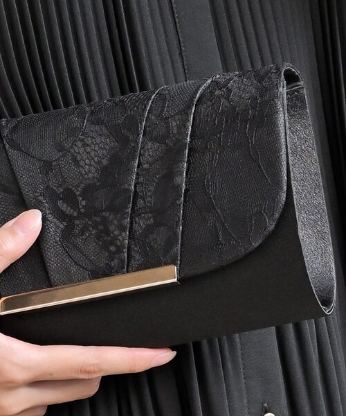 バッグ クラッチバッグ レース×サテン2WAYクラッチBAG|ZOZOTOWN PayPayモール店|11