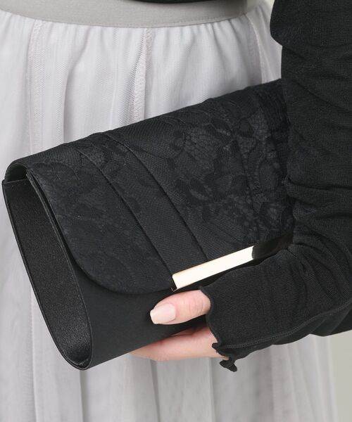 バッグ クラッチバッグ レース×サテン2WAYクラッチBAG|ZOZOTOWN PayPayモール店|15