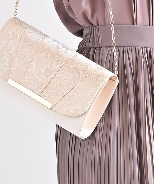 バッグ クラッチバッグ レース×サテン2WAYクラッチBAG|ZOZOTOWN PayPayモール店|20