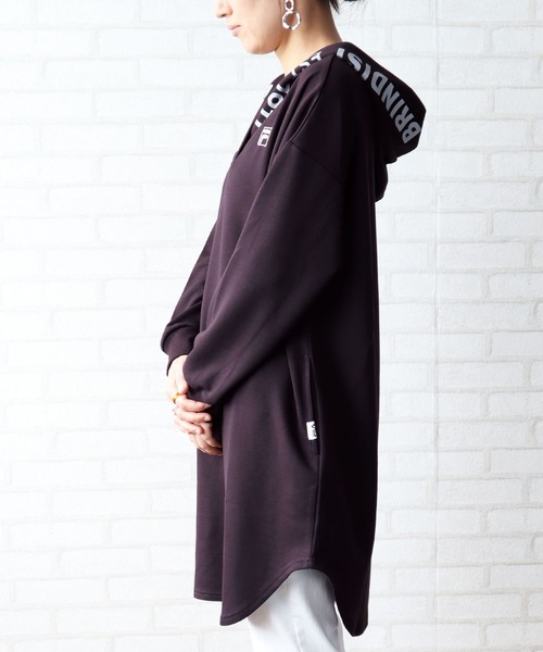 FILA（フィラ） ワンピース Vネックパーカーワンピース : ZOZOTOWN