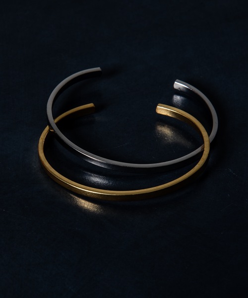 Genri バングル Genri/ゲンリ plane bangle_gri-B-002 メンズ