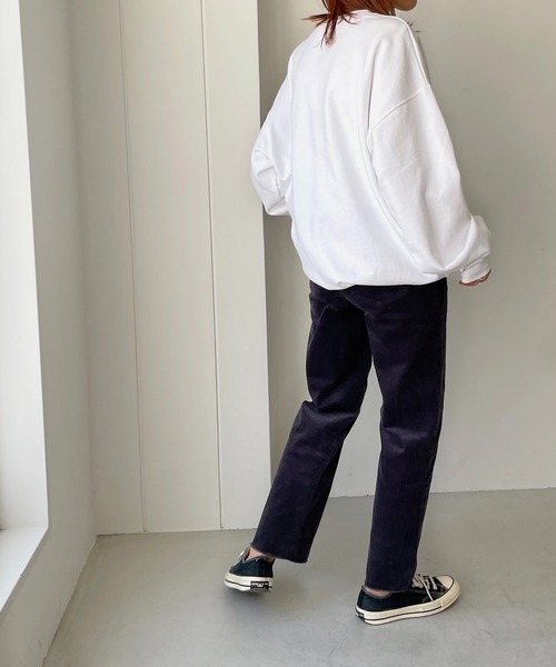 新品大得価 パンツ ZOZOTOWN PayPayモール店 - 通販 - PayPayモール RED CHOP WORKS(レッドチョップワークス) コーデュロイクロップドパンツ 大得価HOT
