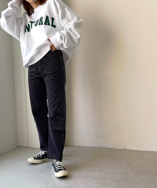 新品大得価 パンツ ZOZOTOWN PayPayモール店 - 通販 - PayPayモール RED CHOP WORKS(レッドチョップワークス) コーデュロイクロップドパンツ 大得価HOT