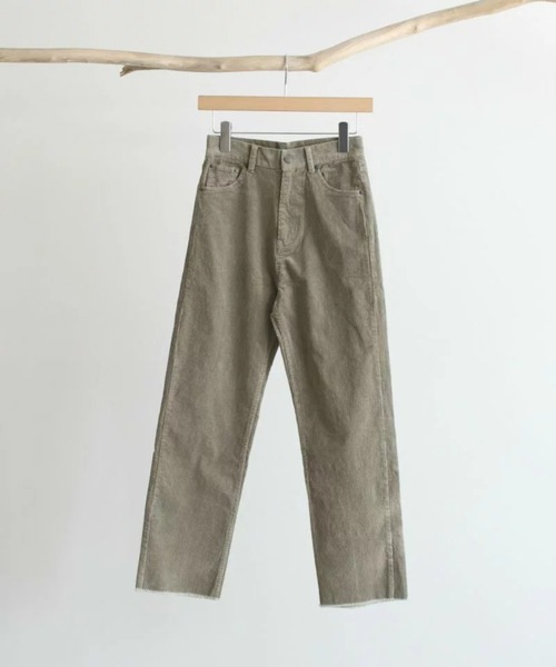 新品大得価 パンツ ZOZOTOWN PayPayモール店 - 通販 - PayPayモール RED CHOP WORKS(レッドチョップワークス) コーデュロイクロップドパンツ 大得価HOT
