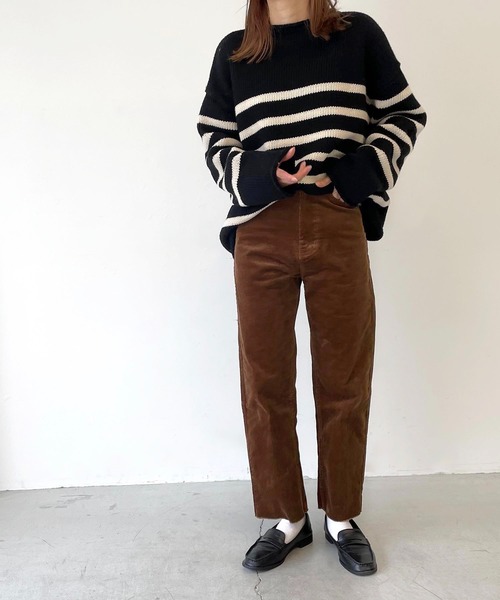 新品大得価 パンツ ZOZOTOWN PayPayモール店 - 通販 - PayPayモール RED CHOP WORKS(レッドチョップワークス) コーデュロイクロップドパンツ 大得価HOT