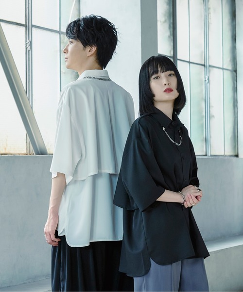 シャツ ブラウス バックヨークシャツ/SS|ZOZOTOWN |14