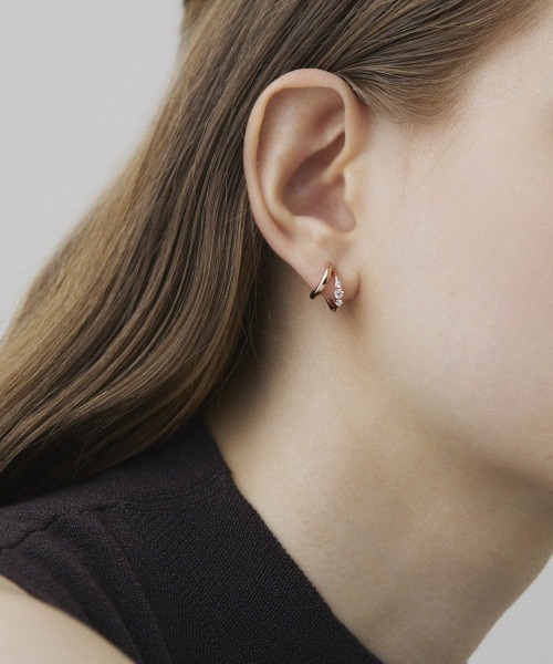 4°C シルバー ピアス オープンフープ 4℃ ピアス シルバー フープ レディース : ZOZOTOWN Yahoo!店