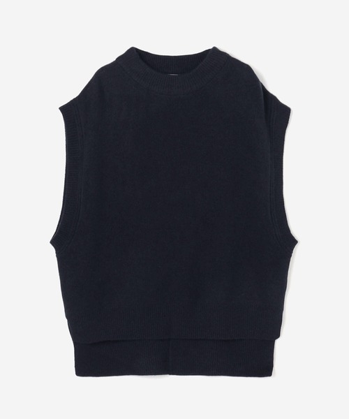 ベスト ADAWAS |〈別注〉カシミヤブレンド ニットベスト WOMEN ...