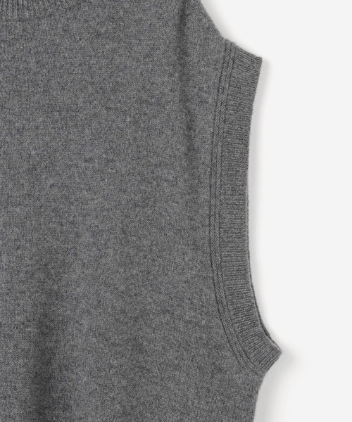 ベスト ADAWAS |〈別注〉カシミヤブレンド ニットベスト WOMEN ...