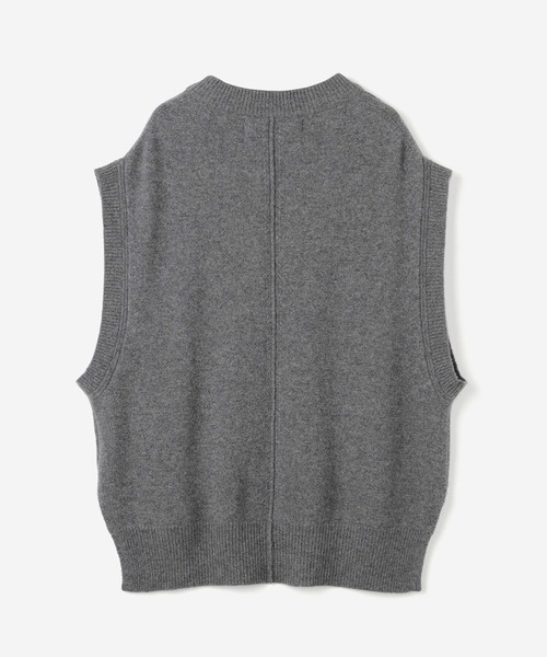ベスト ADAWAS |〈別注〉カシミヤブレンド ニットベスト WOMEN ...
