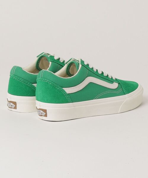 Green Sneakers Vans Old Skool Vintage Green Green Vans Old Skool