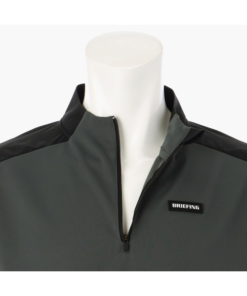 tシャツ Tシャツ 【ブリーフィングゴルフ】MENS WR LS HALF ZIP