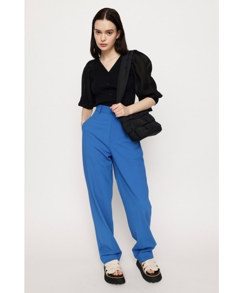 新品☆SLY スライ トップス ニット 2点セット レディース S blue SLY ニット 2WAY DOCKING TOPS2WAY ドッキングトップス シアー