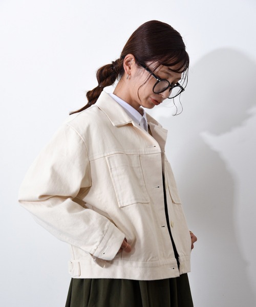 CALIFORNIA OUTFITTERS デニムジャケット gジャン 2-8B3 チノコットン