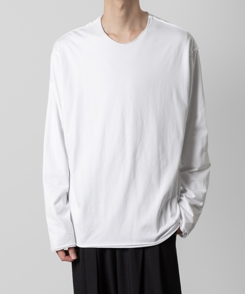 【関税込み】コットン混 ホワイト ジャージーTシャツ sacai: ホワイト s コットンジャージ Tシャツ | SSENSE 日本