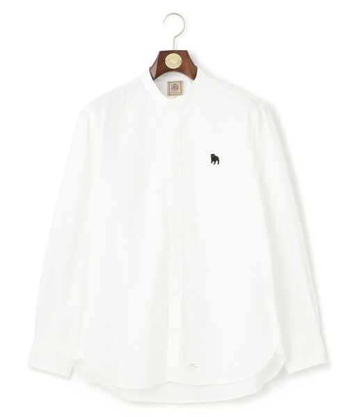 【J.PRESS】バックブルバンドカラーシャツ【未使用新品】 J.PRESS シャツ 「大人気バックブル」バンドカラー