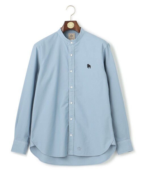 【J.PRESS】バックブルバンドカラーシャツ【未使用新品】 バックブルバンドカラーシャツ （シャツ・ブラウス）｜J.PRESS