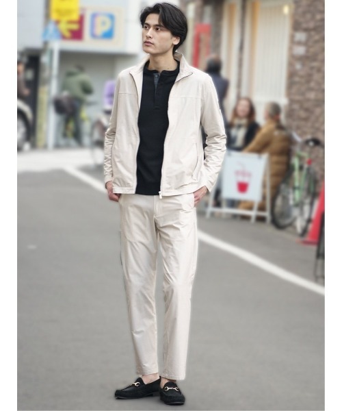 renoma HOMME ブルゾン アウター 「光沢 ストレッチ」レノマ