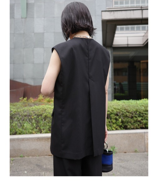 crie conforto フロントベルトジレ crie conforto ベスト ジレ フロントベルトジレ レディース