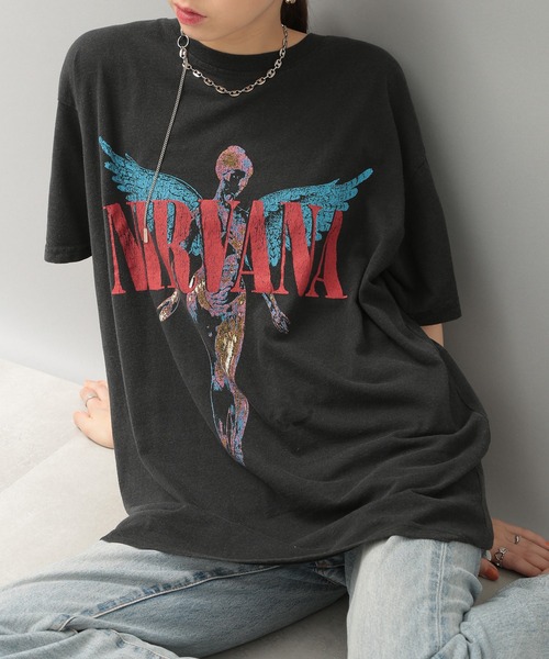 THRIFTY LOOK tシャツ 「THRIFTY LOOK」NIRVANA / RED HOT CHILI