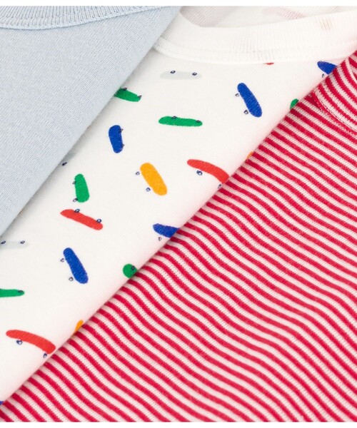 PETIT BATEAU（プチバトー） 肌着 タンクトップ3枚組 キッズ 子供