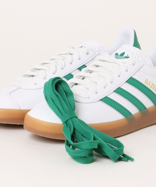 スニーカー メンズ adidas アディダス GAZELLE ガゼル IH2216 FTWR/BOLD/GOLD｜zozo｜06