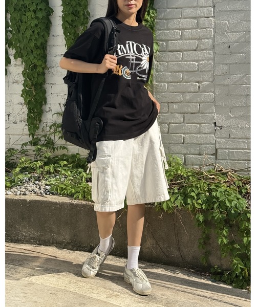 【ROMANTIC CROWN】24SS★シャイニング ボールド ロゴ Tシャツ ROMANTIC CROWN tシャツ 「UNISEX」ROMANTIC CROWN