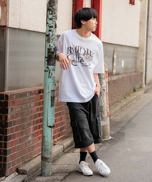 【ROMANTIC CROWN】24SS★シャイニング ボールド ロゴ Tシャツ ROMANTIC CROWN tシャツ 「UNISEX」ROMANTIC CROWN