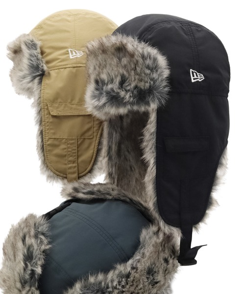 最新コレックション 帽子 キャップ ERA NEW ニューエラ 撥水 トラッパー アウトドア 帽子