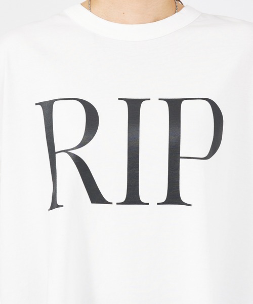 tシャツ 「MARGAUX」RIP/GIVE　ロゴTシャツ レディース margaux tシャツ 「MARGAUX」RIP/GIVE ロゴTシャツ レディース