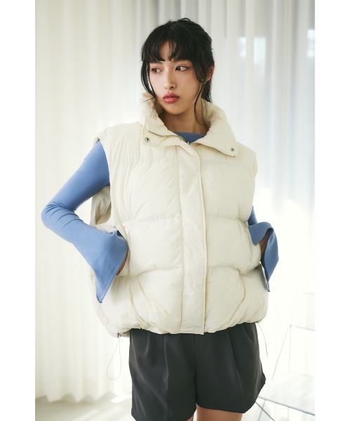 MIEL CRISHUNANT ダウン ダウンジャケット 3WAY中綿ボリューム  