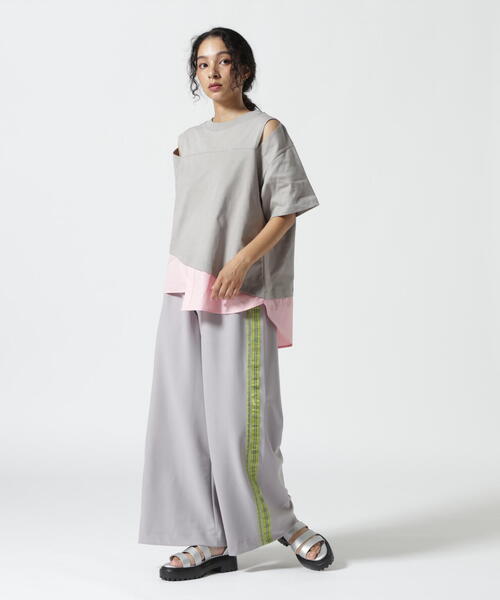 tシャツ neuron/ニュウロン/ドッキングＴシャツ レディース L.H.P tシャツ neuron/ニュウロン/ドッキングTシャツ