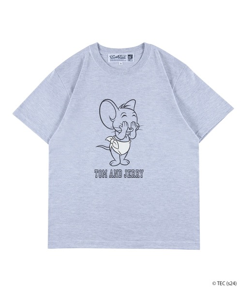 tシャツ 「公式」トムとジェリー MLE「TOM and JERRY」 Tシャツ
