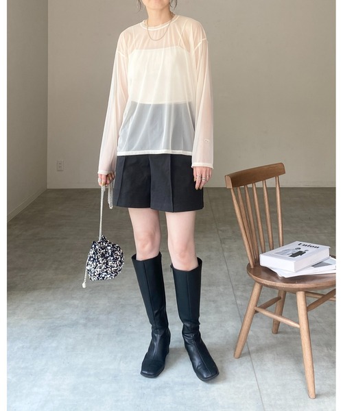 She's Closet tシャツ ビッグシルエットクルーネック長袖