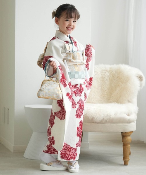 Amazon | [KAGURA] お取り寄せ 七五三 着物 7歳 女の子 着物