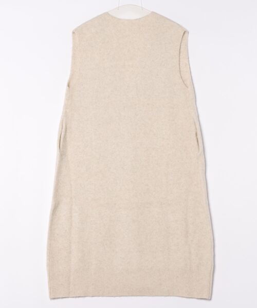 ベスト ジレ yak alpaca long gilet(ヤクアルパカロングジレ) レディース DRESSLAVE ベスト ジレ yak alpaca long gilet(ヤクアルパカ
