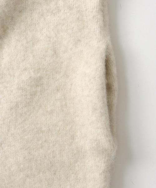DRESSLAVE ベスト ジレ yak alpaca long gilet(ヤクアルパカ