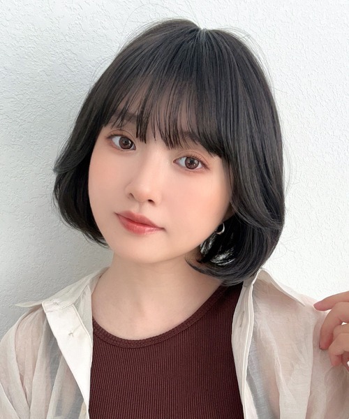 ウィッグ エクステ 「 ミニョンボブ 」 レディース ボブ ミディアム