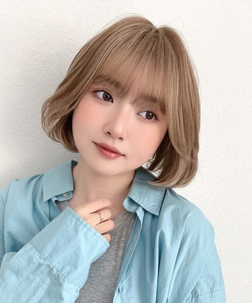 ウィッグ・エクステ mimi 人毛 ring loop hair チップエクステ レミーエクステ カラー