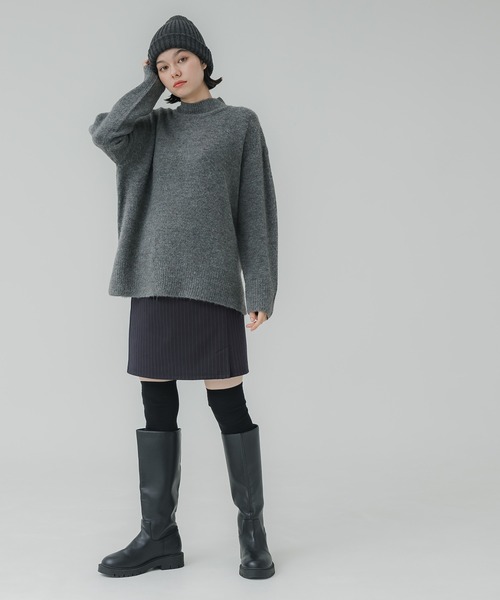 catcocoon ストライプ黒スカート coca スカート ストライプミニスカート : ZOZOTOWN Yahoo!店
