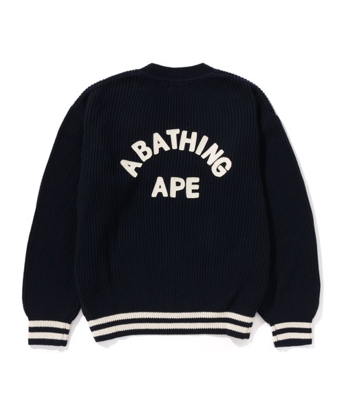 カーディガン A BATHING APE COLLEGE CARDIGAN レディース A BATHING APE カーディガン COLLEGE CARDIGAN レディース