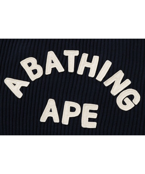 カーディガン A BATHING APE COLLEGE CARDIGAN レディース A BATHING APE カーディガン COLLEGE CARDIGAN レディース