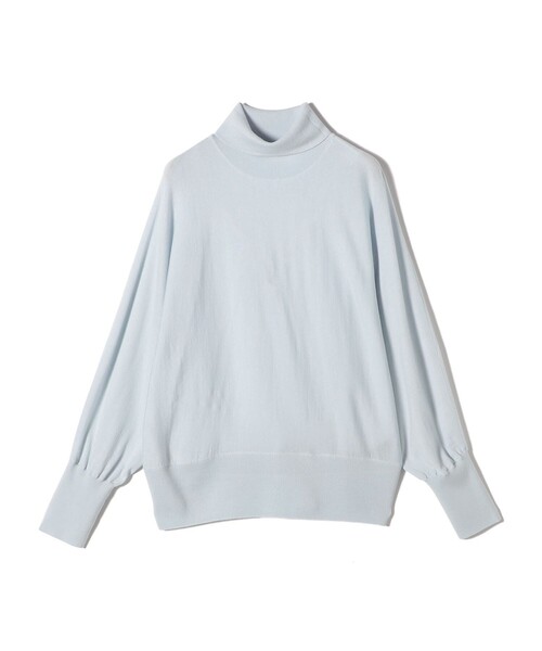 ニット セーター SHIPS Primary Navy Label:「手洗い可能」ウール ハイゲージ ドルマン ニット レディース