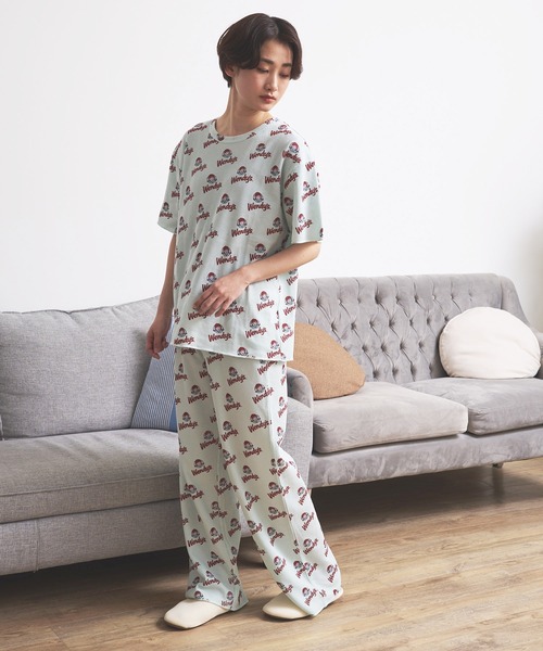 FRUIT OF THE LOOM ルームウェア 部屋着 FTL×Wendy'sワッフル