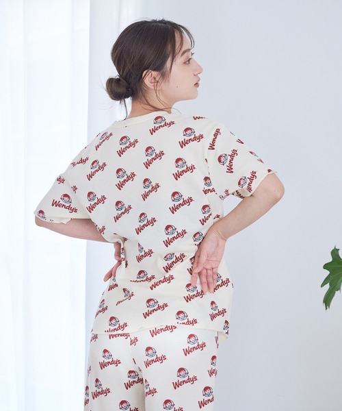 ルームウェア・パジャマ f FRUIT OF THE LOOM ルームウェア 部屋着 FTL×Wendy'sワッフル