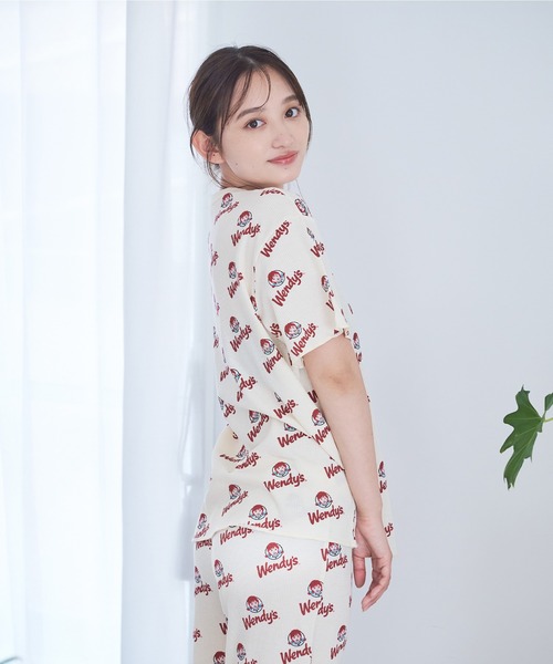 FRUIT OF THE LOOM ルームウェア 部屋着 FTL×Wendy'sワッフル